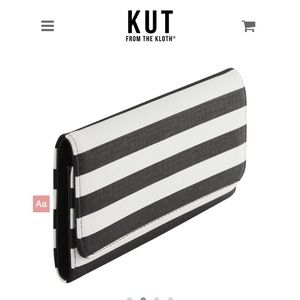 Slim Stripe Wallet